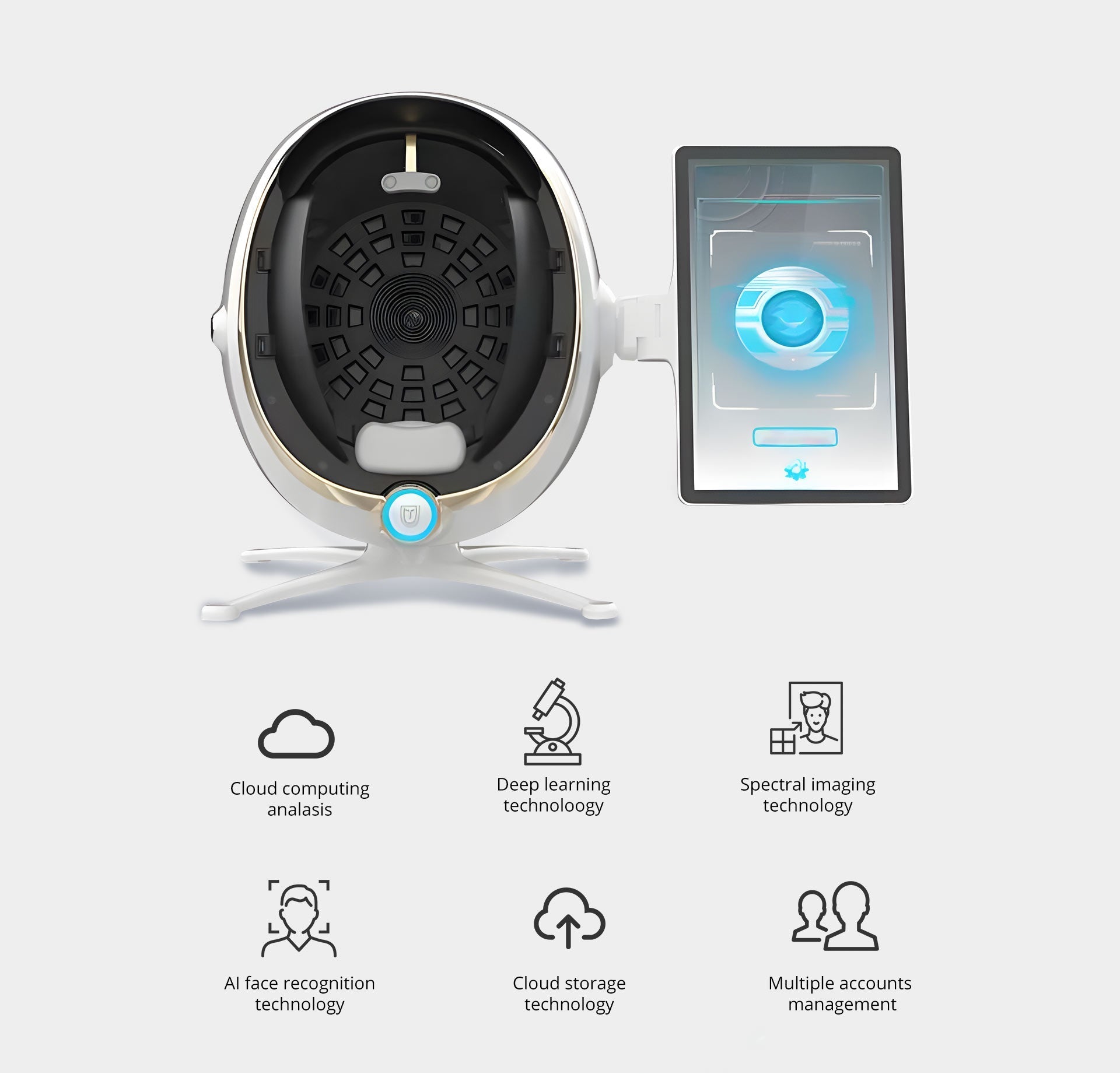 Shape Tactics Precision 3D Skin Analyzer with AI Face Mapping Shape Tactics Precision 3D Skin Analyzer with AI Face Mapping