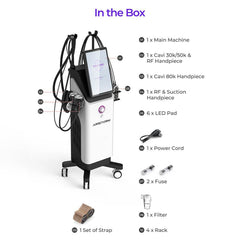 Aristorm 4-in-1 S-Shape Cavitation RF System - Machine Horizon