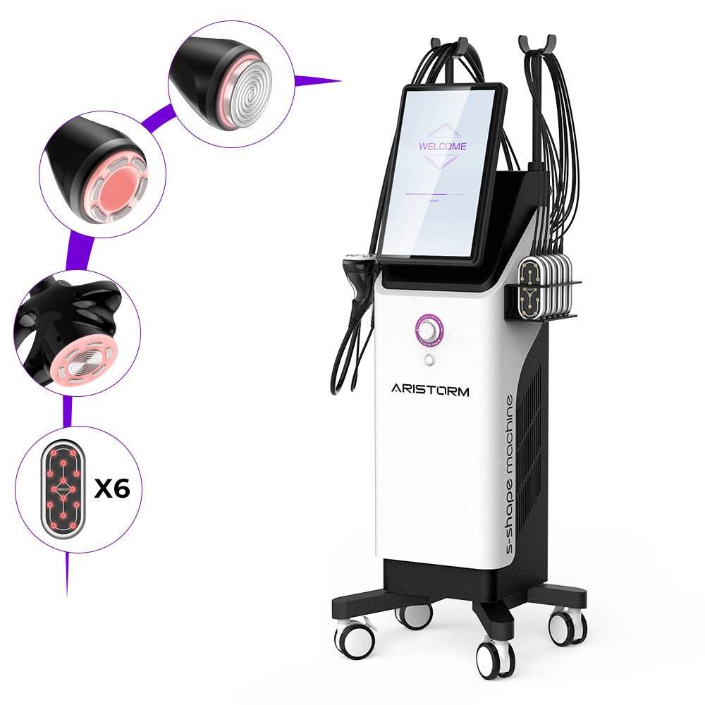 Aristorm 4-in-1 S-Shape Cavitation RF System - Machine Horizon