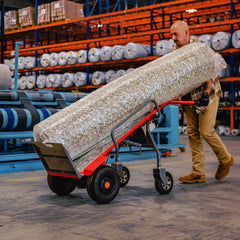 Tomahawk Electric Dolly Cart Hand Truck 570 lbs Capacity for Warehouses Shops & Material Handling