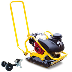 Tomahawk 5.5 HP Honda Vibratory Plate Compactor for Asphalt Aggregate Soil Compaction - Machine Horizon