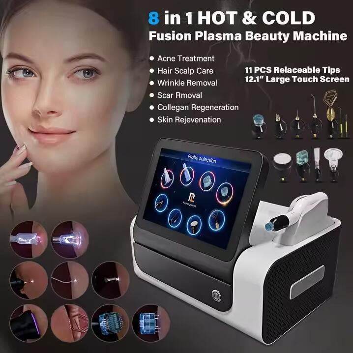 Shape Tactics 8-in-1 Hot & Cold Fusion Plasma Facial Beauty System - Machine Horizon