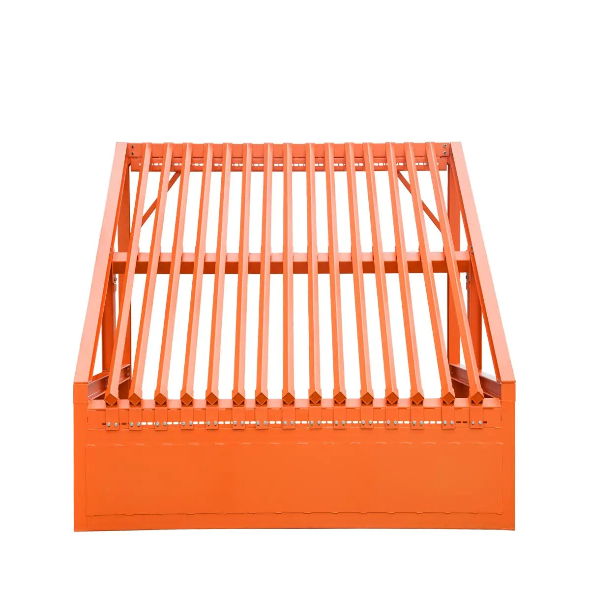10' Heavy Duty Static Grizzly Rock Screen, Adjustable Bolt-On Deck Bars, 4" x 4" I-Beams, 5000 lb Load Capacity, TMG-RS10