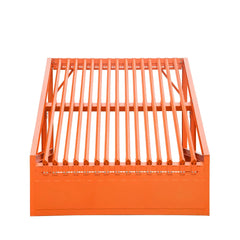 10' Heavy Duty Static Grizzly Rock Screen, Adjustable Bolt-On Deck Bars, 4" x 4" I-Beams, 5000 lb Load Capacity, TMG-RS10