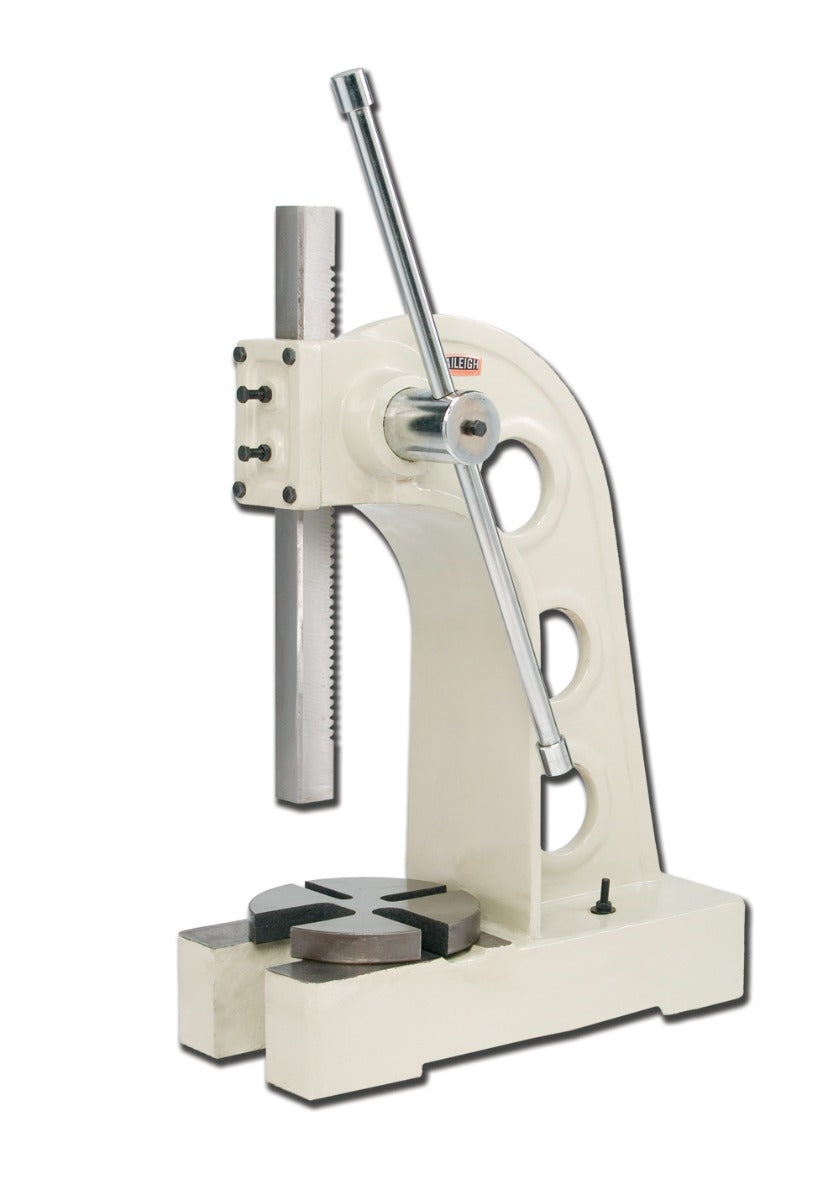 Baileigh Manually Operated 5 Ton Arbor Press 15-3/4" x 8-3/4" Maximum Opening 1000264