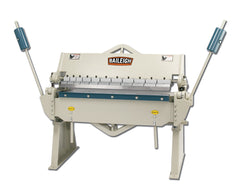 Baileigh BB-4812; Heavy Duty Manually Operated Box and Pan (Finger) Brake, 4' Length, 12 Gauge Mild Steel Capacity 1000404