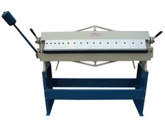 Baileigh BB-4816E; Manually Operated Box and Pan (Finger) Brake, 4' Length, 16 Gauge Mild Steel Capacity 1000475