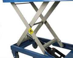 Baileigh B-CART; Single Arm Hydraulic Lift Cart, 660 lb Capacity, 30" Maximum Height, Table Size 32.2" x 20.4" 1000578