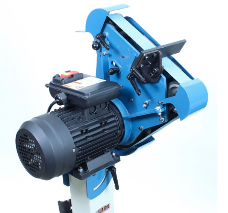 Baileigh BG-248-3; 2" x 48" Three Wheel Variable Radius Belt Grinder  2HP, 110V, Single Phase 1000655
