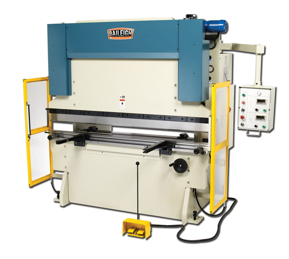 Baileigh BP-9078NC; 220V 3Phase 90 Ton x 78" Hydraulic Press Brake. Distance Between Housings is 61" 1000839