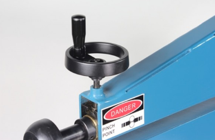 Baileigh BR-18E-24; 110V 24" Throat Depth Bead Roller for 16 Gauge Mild Steel 1000923