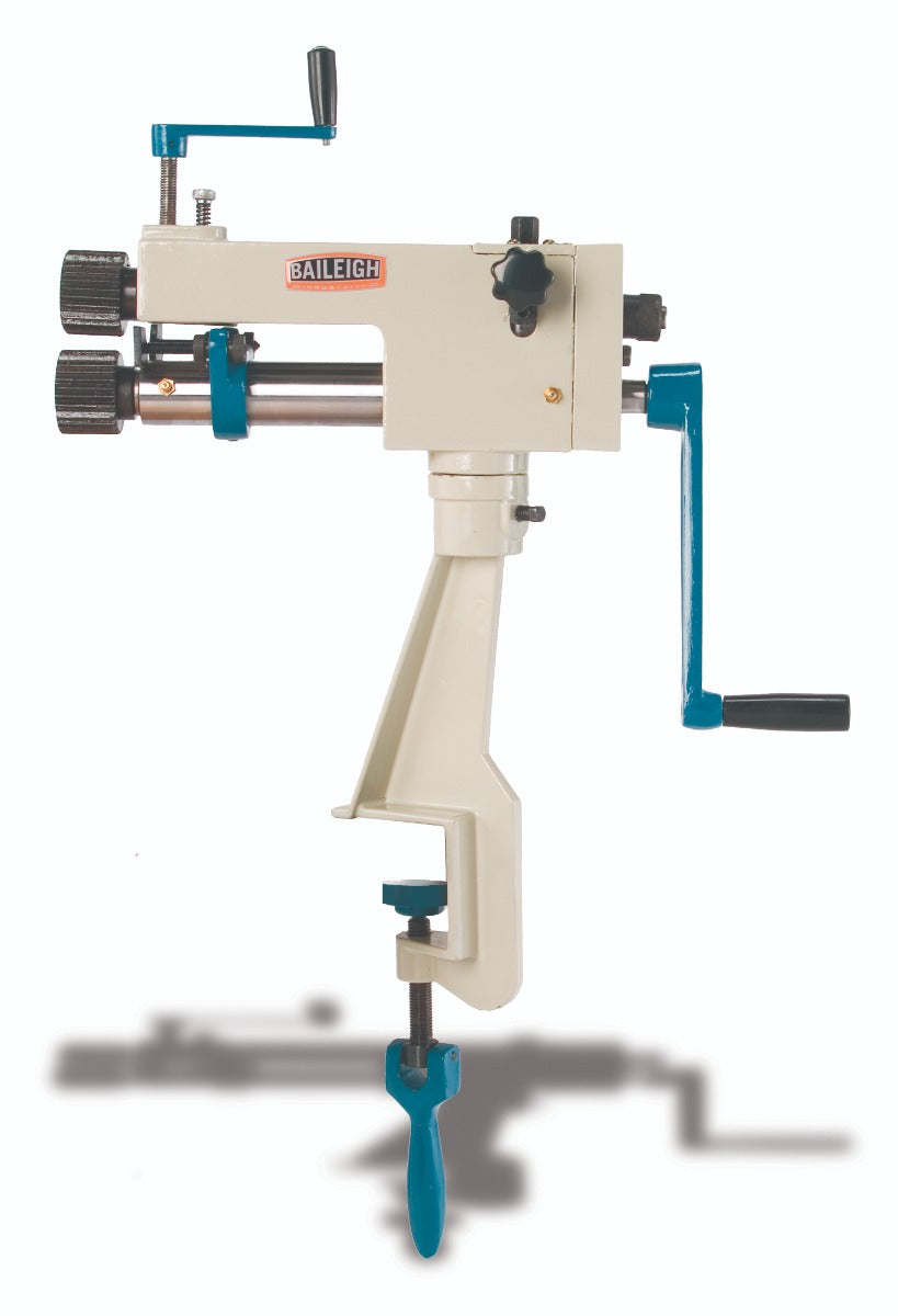 Baileigh BR-22; Manually Operated Bead Roller, 22 Gauge Maximum Capacity,  7" Throat Depth 1000936