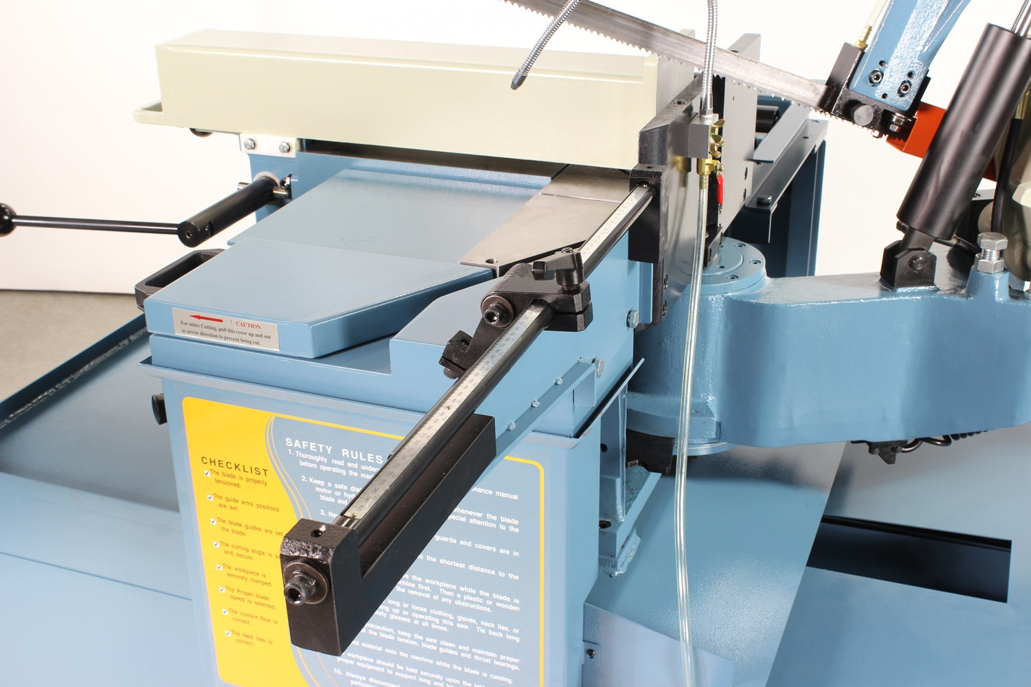 Baileigh BS-20M-DM;  13" Variable Speed Dual Mitering Bandsaw 3HP,220V 3 Phase 1001292