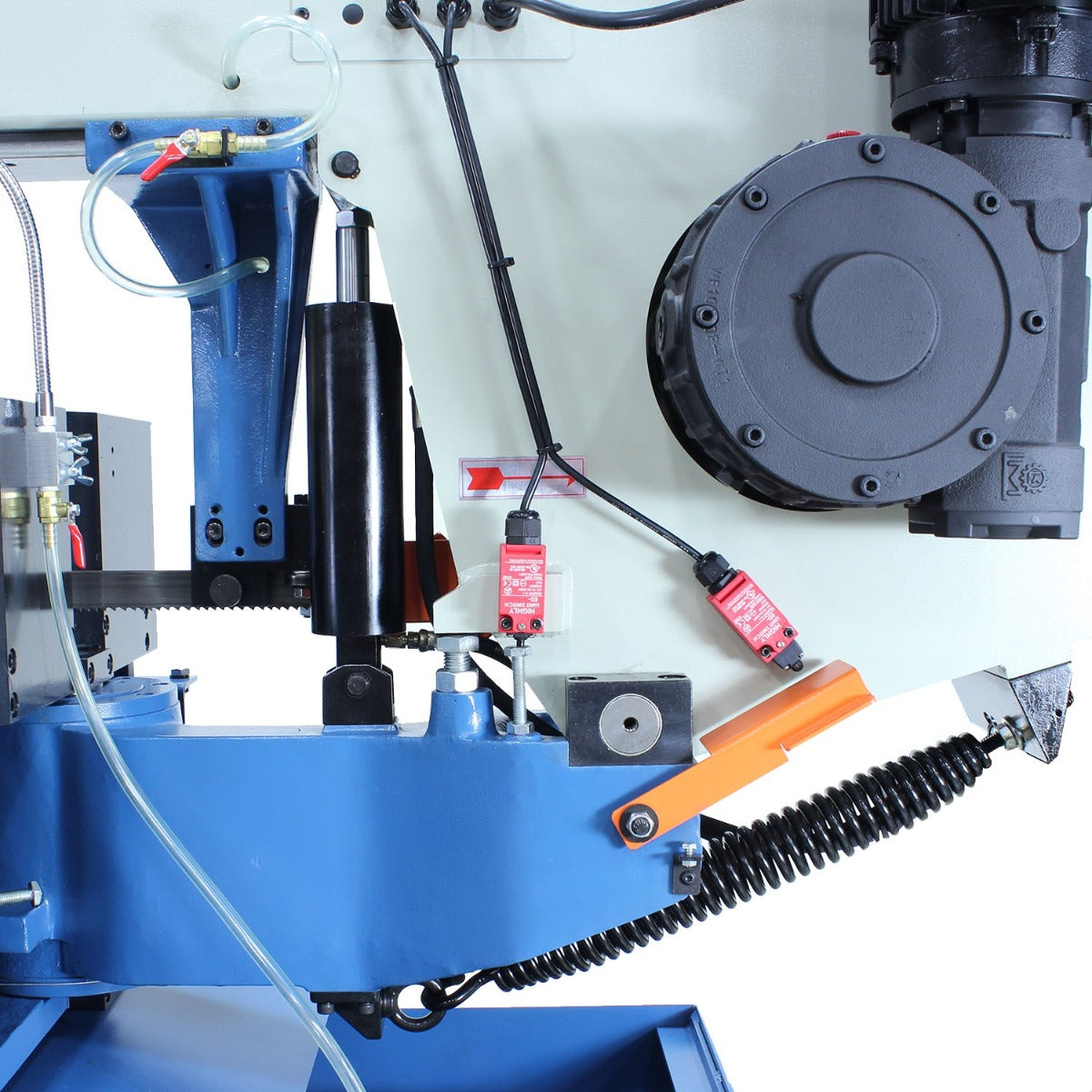 Baileigh BS-20SA-DM  13" Semi Automatic Variable Speed Dual Mitering Band Saw 3hp, 220V 3 Phase 1001298