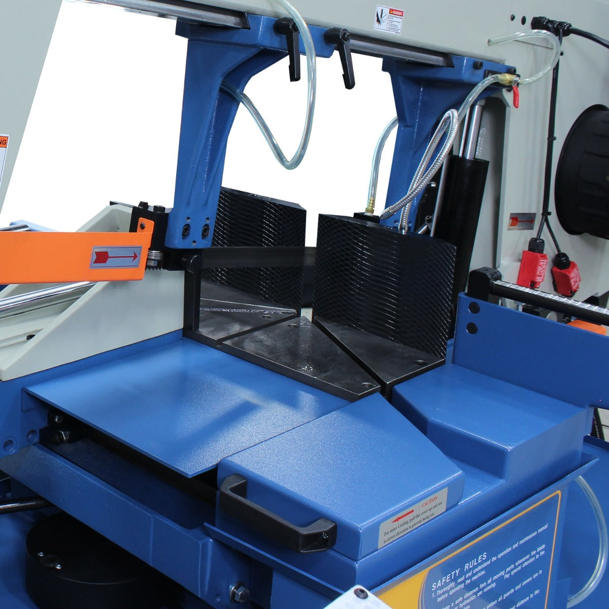 Baileigh BS-20SA-DM  13" Semi Automatic Variable Speed Dual Mitering Band Saw 3hp, 220V 3 Phase 1001298