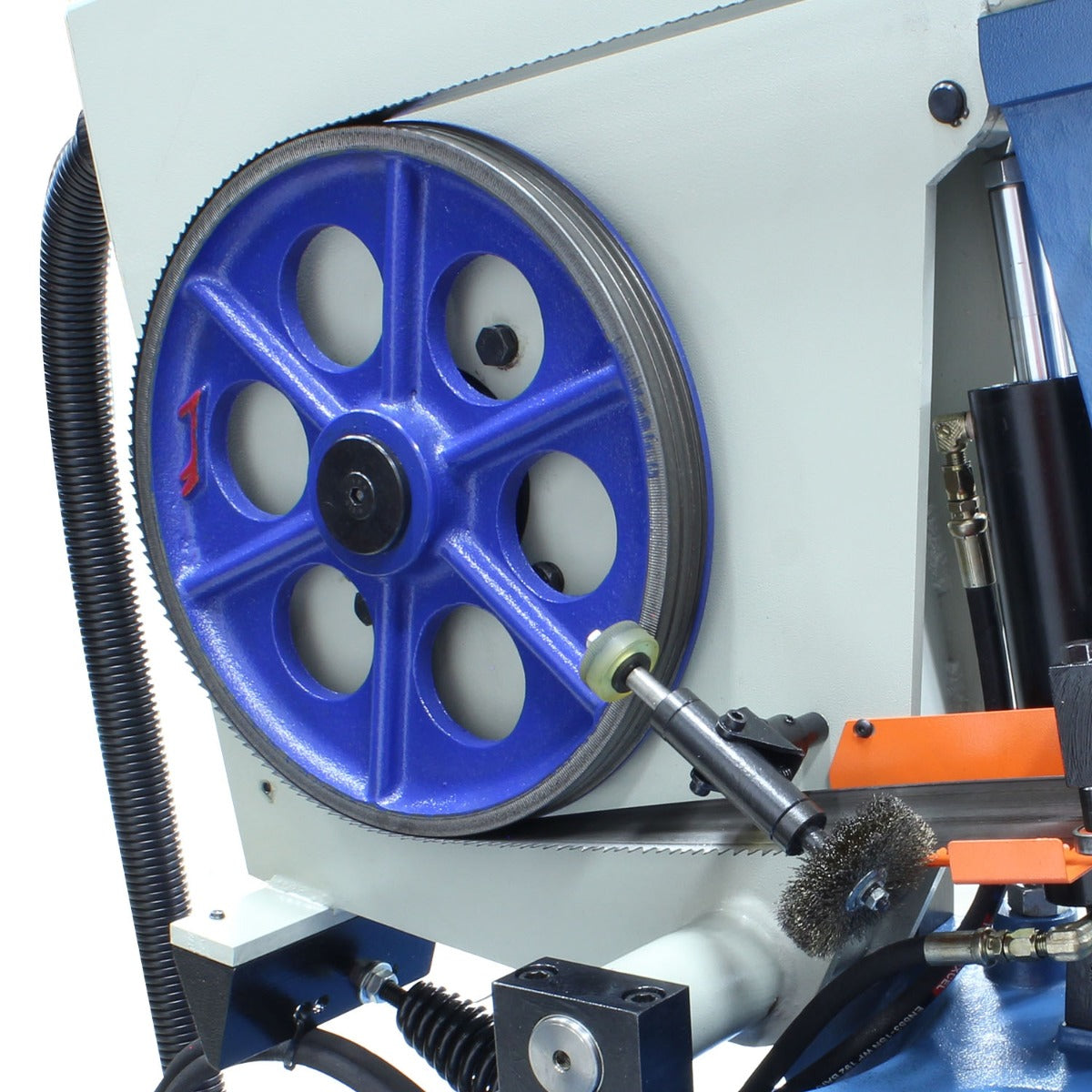 Baileigh BS-20SA-DM  13" Semi Automatic Variable Speed Dual Mitering Band Saw 3hp, 220V 3 Phase 1001298