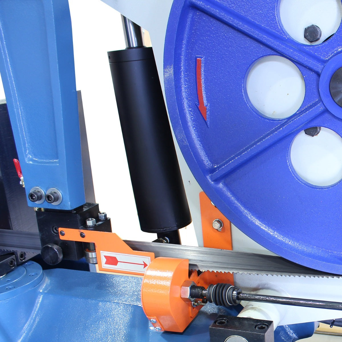 Baileigh BS-24SA-DM; 18" Variable Speed Semi-Auto Dual Mitering Bandsaw  5HP, 220V 3Phase 1001389