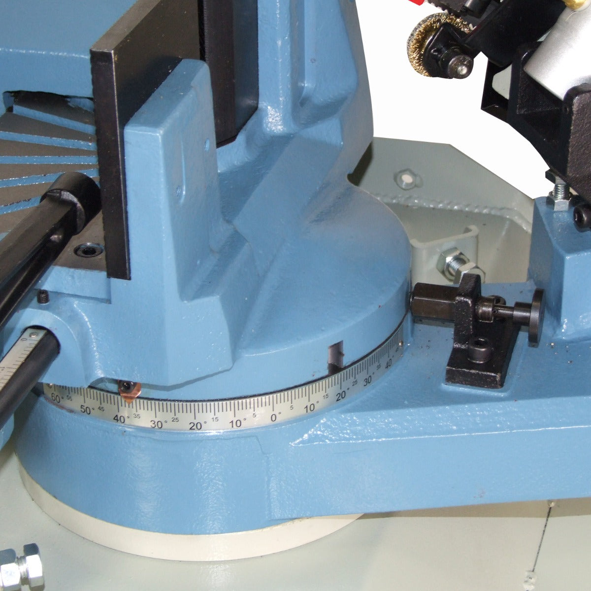Baileigh BS-260M; 8.66" Geared Head Dual Mitering Band Saw  1-1/2HP, 220V  Single Phase 1001432