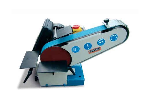 Baileigh DBG-62, 110V, 6 x 2in dia, Combination 40in Belt and Disk Grinder 1002674