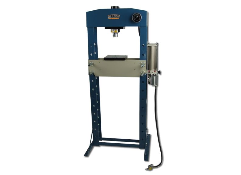 Baileigh HSP-30A, 30 Ton Air/Hand Operated H-Frame Press, 6 in. Stoke, CE Approved 1004816