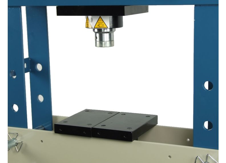 Baileigh HSP-30A, 30 Ton Air/Hand Operated H-Frame Press, 6 in. Stoke, CE Approved 1004816