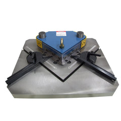 Baileigh SN-F09-MS, 220V 60 Hz 3Phase 9 Gauge Hydraulic Fixed Angle Sheet Metal Notcher 1007231