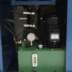 Baileigh SN-F09-MS, 220V 60 Hz 3Phase 9 Gauge Hydraulic Fixed Angle Sheet Metal Notcher 1007231