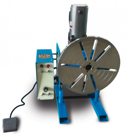 Baileigh WP-750; 110V 13" Welding Positioner, 770 lbs Capacity and 90 degrees 1008397