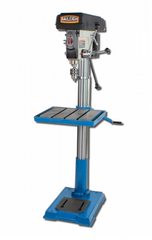 Baileigh DP-2012F-HD-V3; 220V 20" Floor Drill Press 12 Spindle Speeds, 16.5"x18.5" Table MT4, LED Worklight 1015771