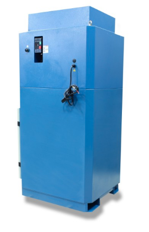 Baileigh MDC-3500-HD;  2340CFM Heavy Duty Metal Dust Collector, Air Pulse Clean w/ HEPA Filter, 10" Port 5HP, 230V 3Phase 1017595