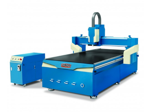 Baileigh WR-105V-ATC; 220V 3? 5'x10' CNC Router Table,  Vacuum Table, 12HP HSD Spindle, 6pc ATC, and Software Package 1018908