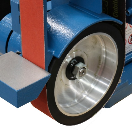 Baileigh BG-248-2; 110V 2" x 48"  Two Wheel Belt Grinder. Pivoting Head  1-1/2hp, 110v Single Phase 1019092