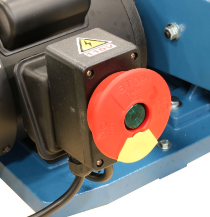 Baileigh BG-248-2; 110V 2" x 48"  Two Wheel Belt Grinder. Pivoting Head  1-1/2hp, 110v Single Phase 1019092