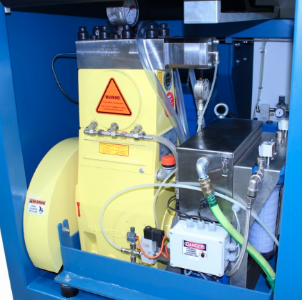 Baileigh WJ-85CNC; 480V 3PH 60 Htz  60" x 98" 3 axis CNC Flying Arm Water Jet With Direct Drive Pump 1019138