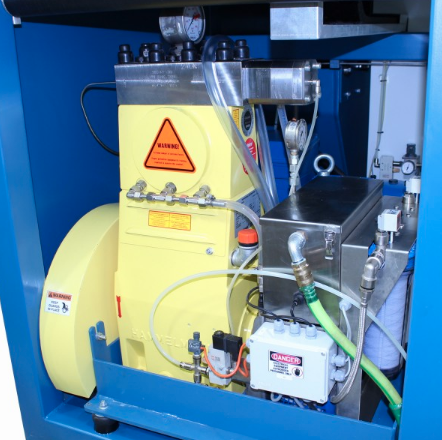 Baileigh WJ-4X4CNC; 480V 3Ph 60 Htz  47 x 47" 3 axis CNC Flying Arm Water Jet, With Direct Drive Pump 1019139