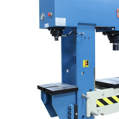 Baileigh HSP-200M-C, 220V 3Phase 200/20 Ton Hydraulic H-Frame Press, 13.5 in. Stroke 1019291