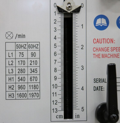 Baileigh VMD-828G;  Round Column Geared Head Mill and Drill, Includes Stand,  2HP, 110V, Single Phase 1020692