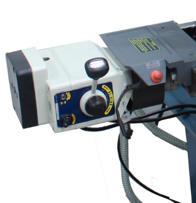 Baileigh VMD-931G;  Square Column Geared Head Mill and Drill, Includes Stand & X-Powerfeed 2HP, 110V, Single Phase 1020693