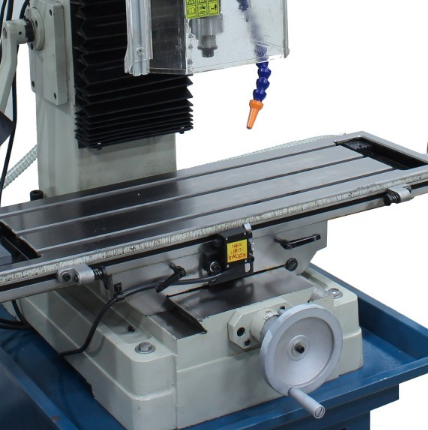 Baileigh VMD-931G;  Square Column Geared Head Mill and Drill, Includes Stand & X-Powerfeed 2HP, 110V, Single Phase 1020693