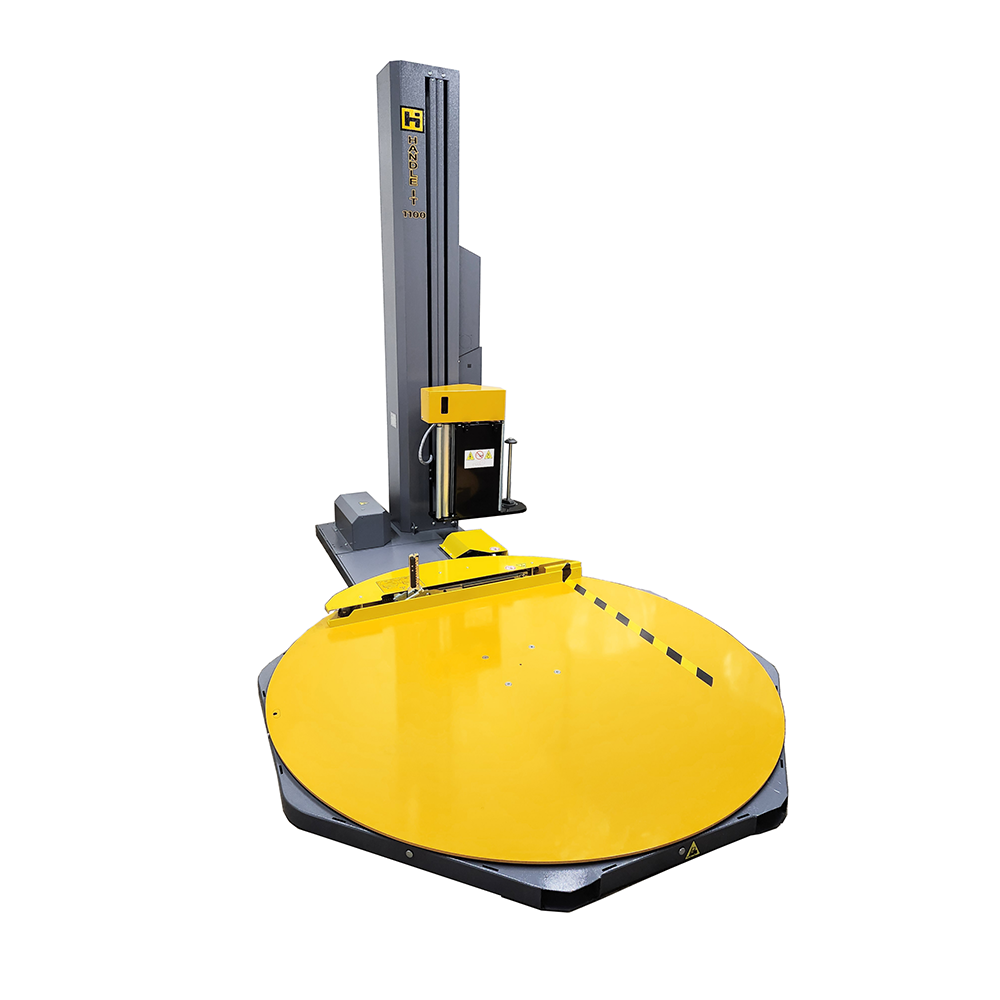 Handle-It SA Series Model 1100MC Semi-Automatic Turntable Pallet Stretch Wrap Machine