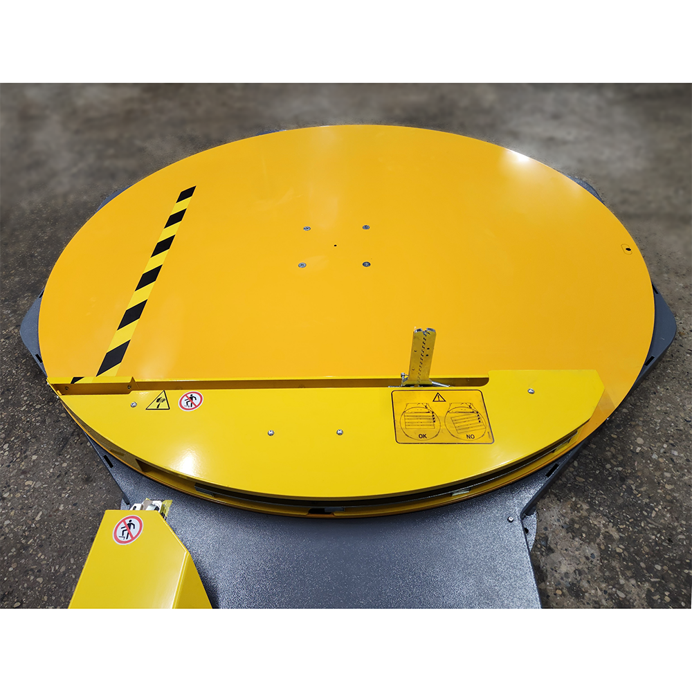 Handle-It SA Series Model 1100MC Semi-Automatic Turntable Pallet Stretch Wrap Machine