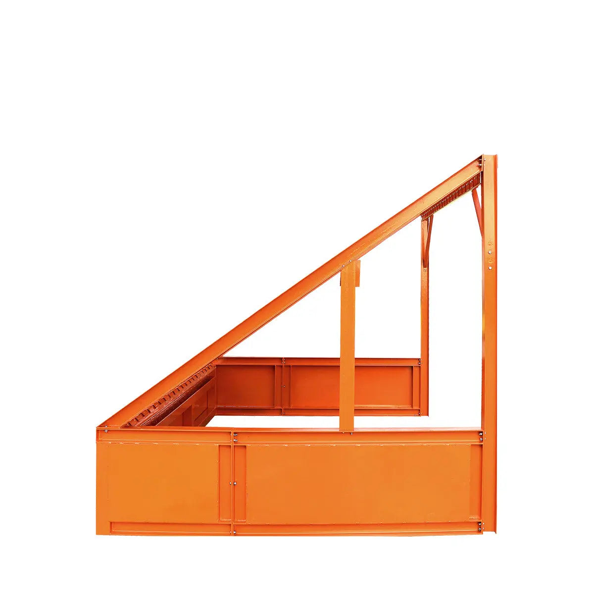12' Heavy Duty Static Grizzly Rock Screen, Adjustable Bolt-On Deck Bars, 4" x 4" I-Beams, 5000 lb Load Capacity, TMG-RS12