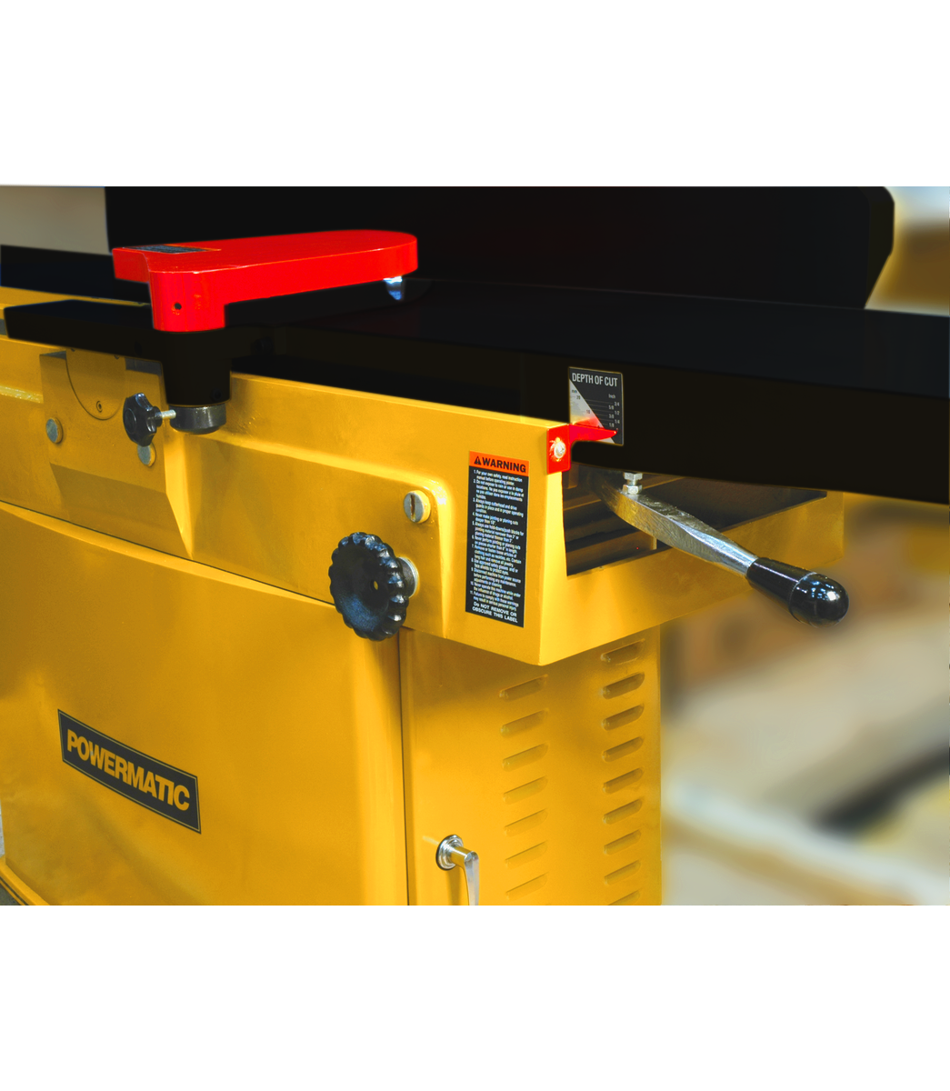 Powermatic 1285T 12 in. Parallelogram Jointer with ArmorGlide, 3HP 3PH 460V HH 1791308T-4