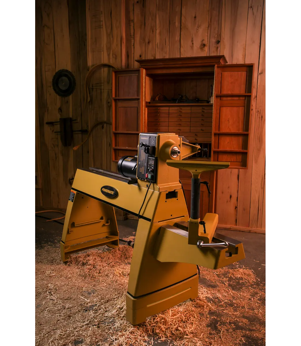 Powermatic 3520C Lathe, 2HP, 1PH, 220V
