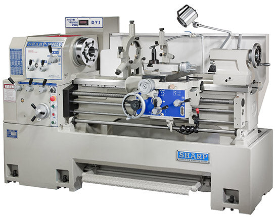 Sharp Industries 16" x 60" Vari Speed Precision Lathe - 1660LV