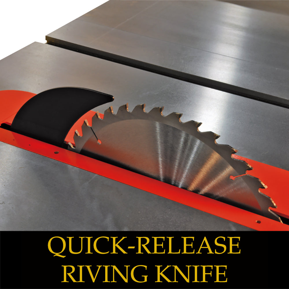 1791229K Powermatic Table saw 64B, 1.75 HP 115/230V, 30" Accu-Fence System w/Riving Knife