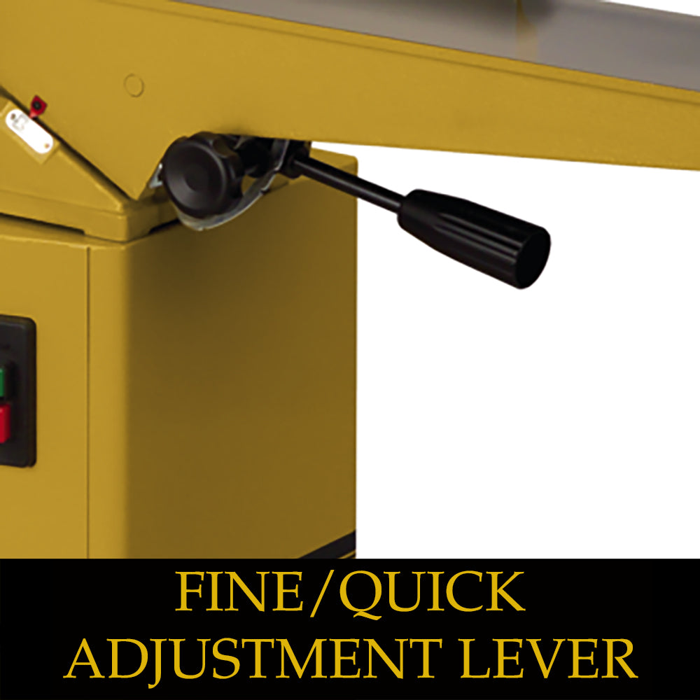 1791317K, Powermatic 54HH 6" Jointer, 1HP 1Ph 115/230V, w/ Helical Cutterhead (Woodworking)