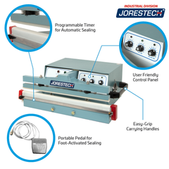 Jores Technologies 18” Tabletop Foot Impulse Bag Sealer