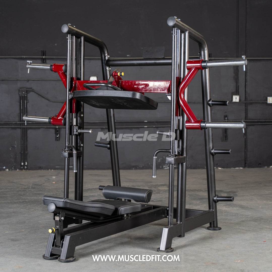 Power Leverage V2 Vertical Leg Press by Muscle D Fitness | Commercial Gym - Machine Horizon