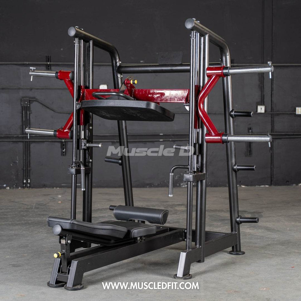 Power Leverage V2 Vertical Leg Press by Muscle D Fitness | Commercial Gym - Machine Horizon
